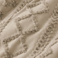 Boho Tufted Embroidery Duvet Cover Set