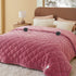 GentleSoft™ Quilted Sherpa Fleece Heated Blanket