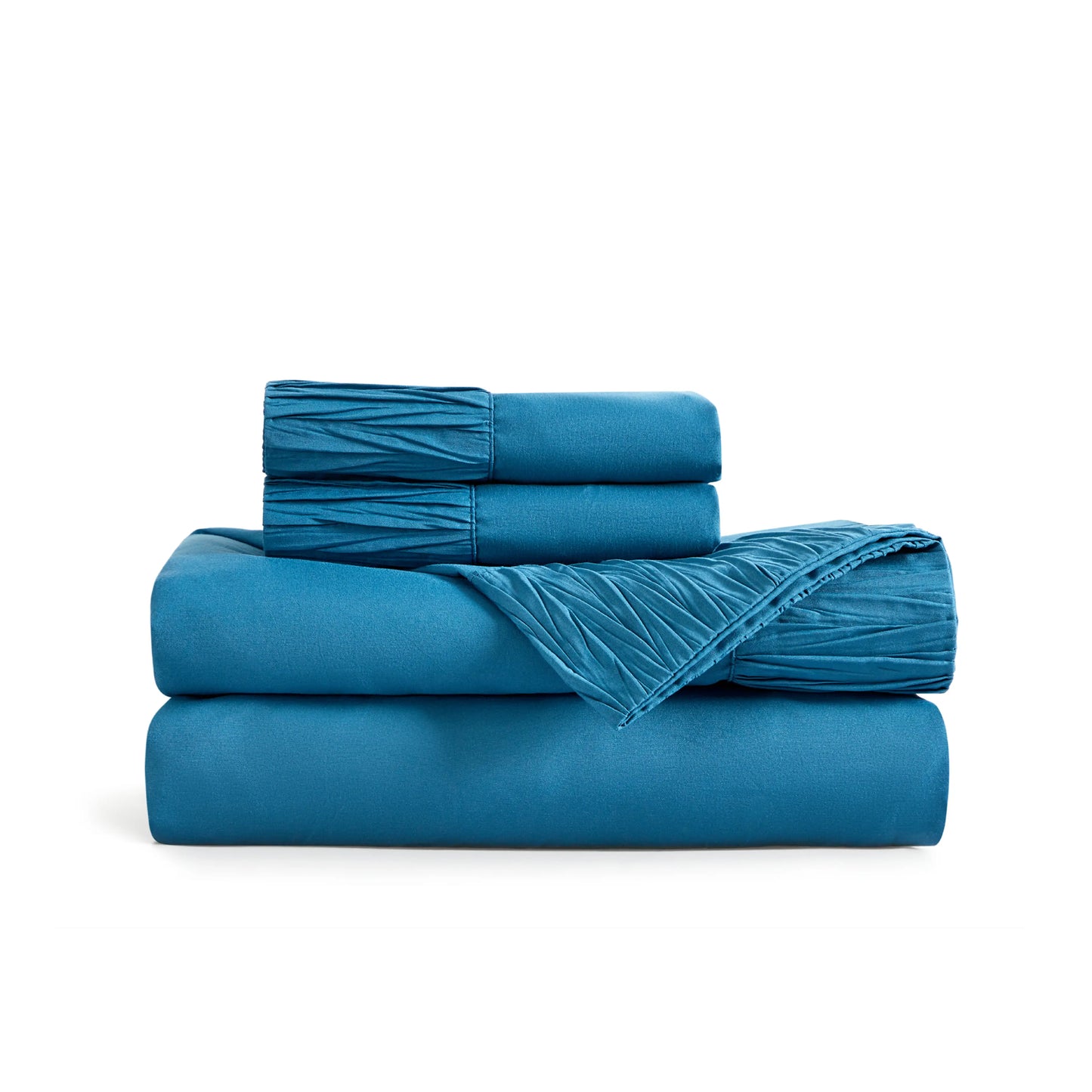 Ruched Sheet Set