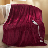 Bedsure Electric Heated Flannel Blanket