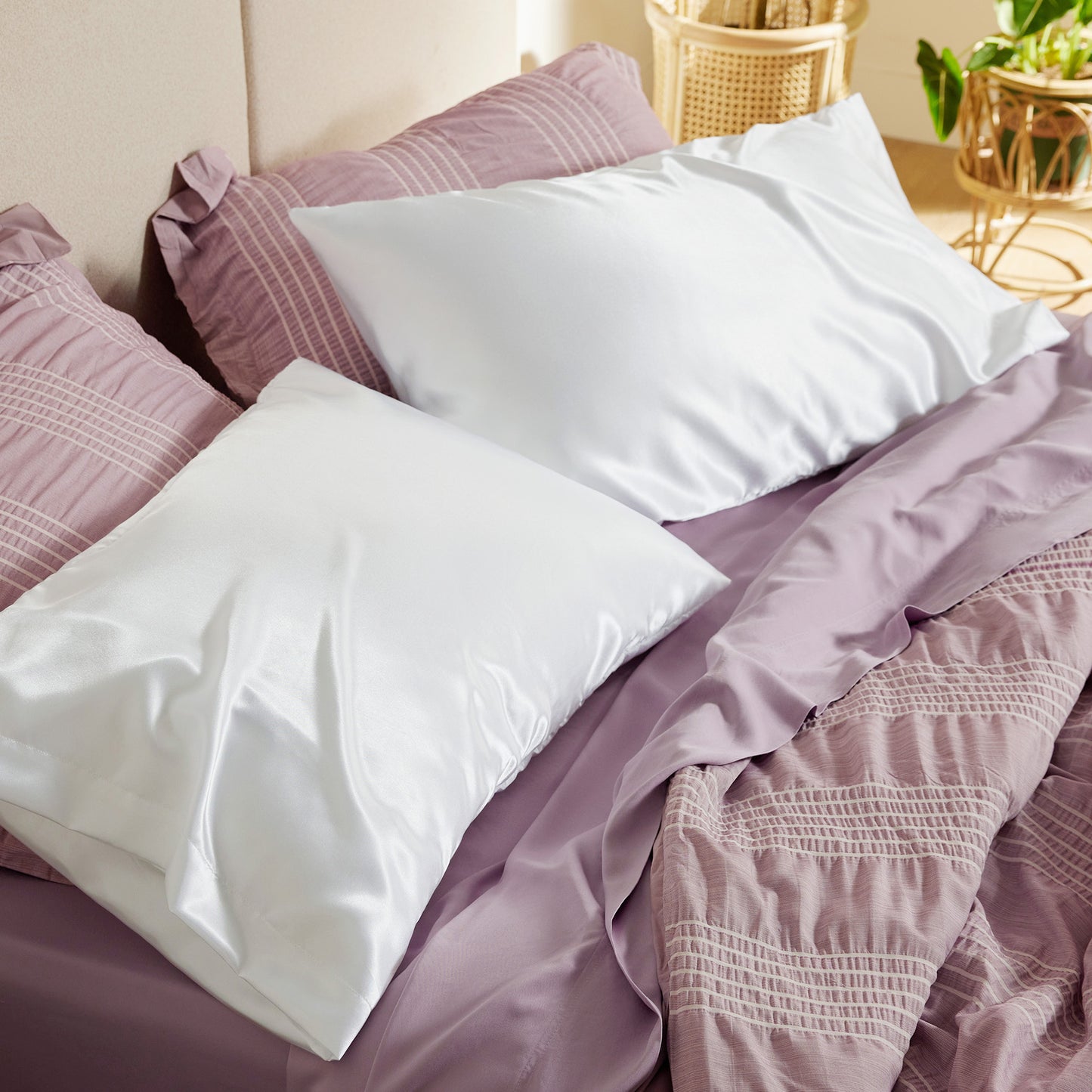 GentleSoft™ Solid Satin Pillowcase