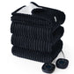 GentleSoft® Ribbed Heated Blanket
