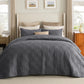 Cotton Checkered Quilted Set