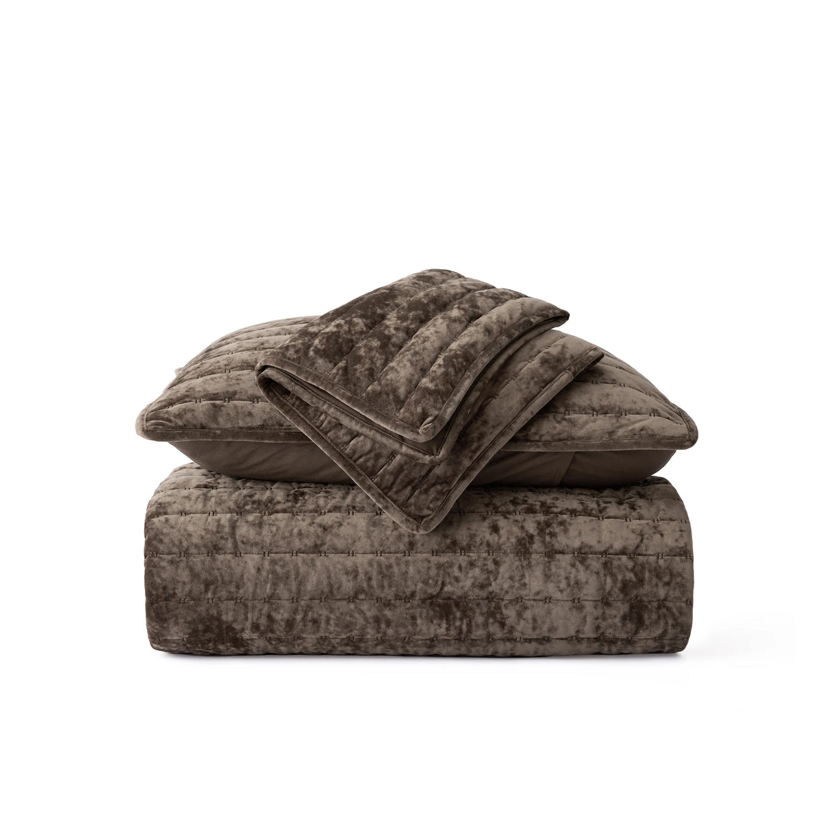 Luxury Velvet Quilt Set