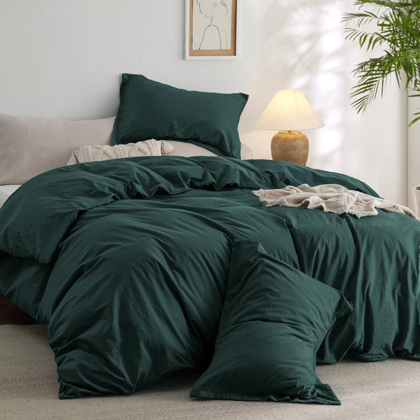 GentleSoft® Prewashed Cotton Comforter Set