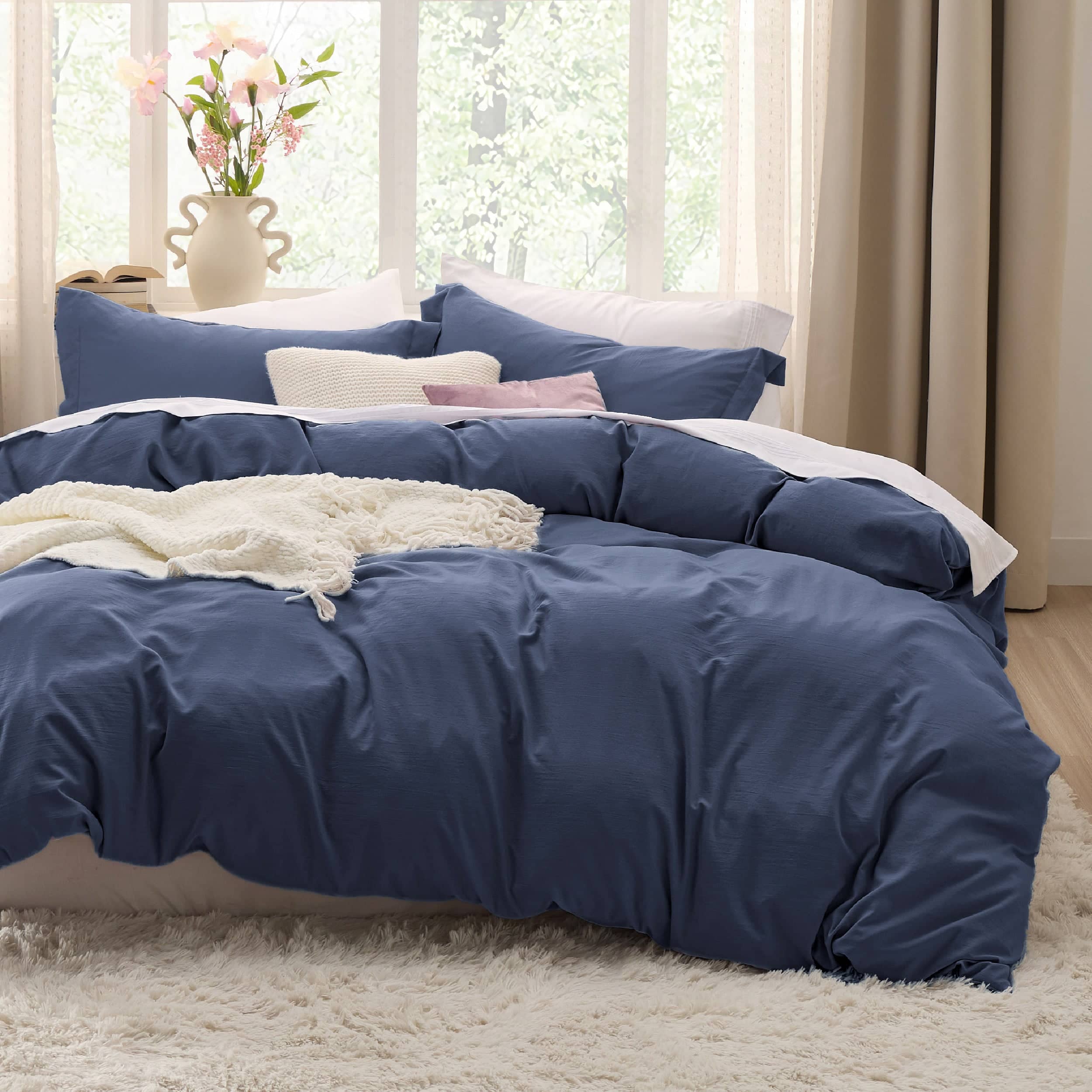 ButterySoft Ultra Soft Hypoallergenic Microfiber Duvet Cover Set