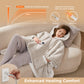 GentleSoft® Heated Sherpa Fleece Blanket Hoodie