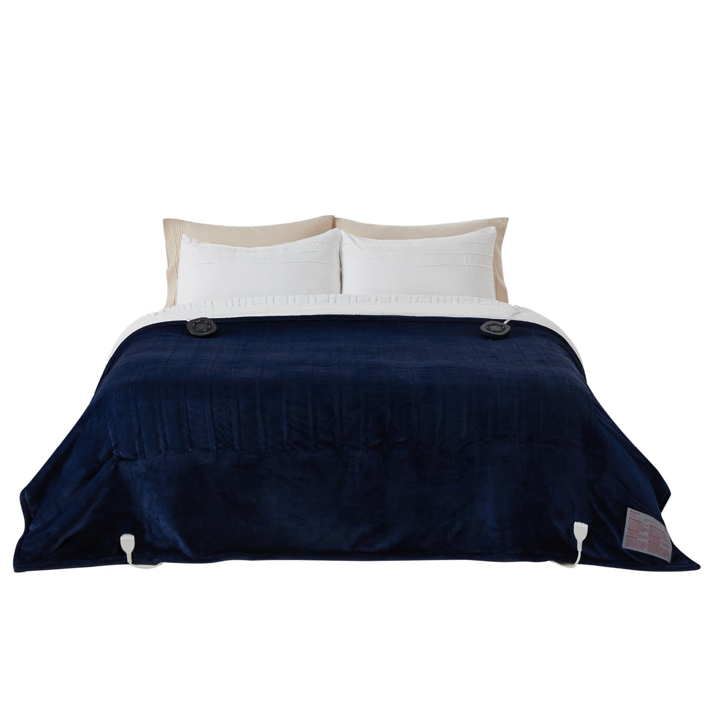 GentleSoft® Solid Flannel Heated Blanket