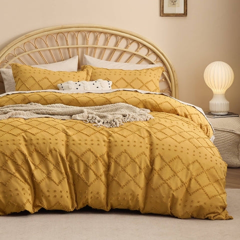 Boho Embroidery Comforter Set