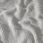 Air Yarn Knit Throw Blanket