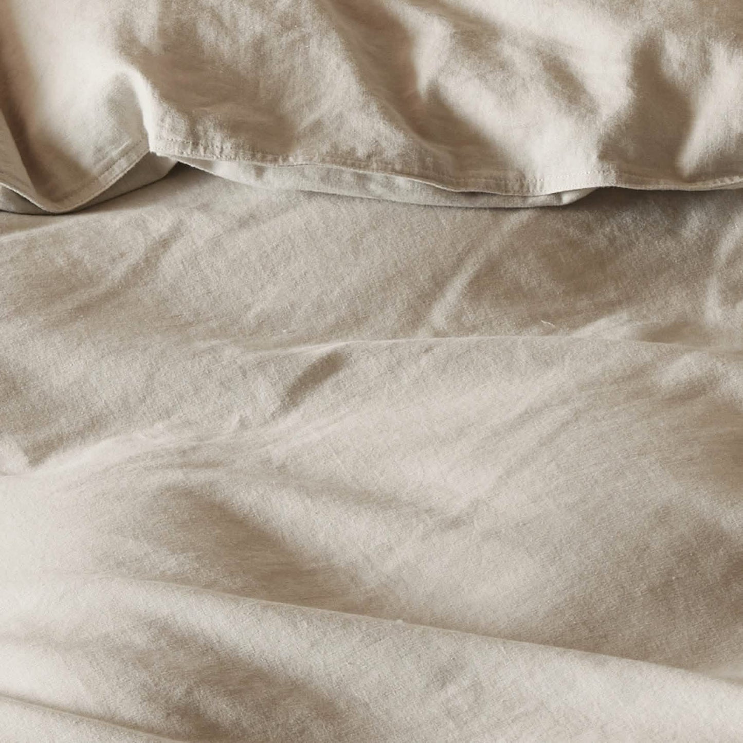 Cotton Linen Hybrid Duvet Cover Set