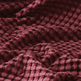 Viscose from Bamboo Waffle Weave Blanket