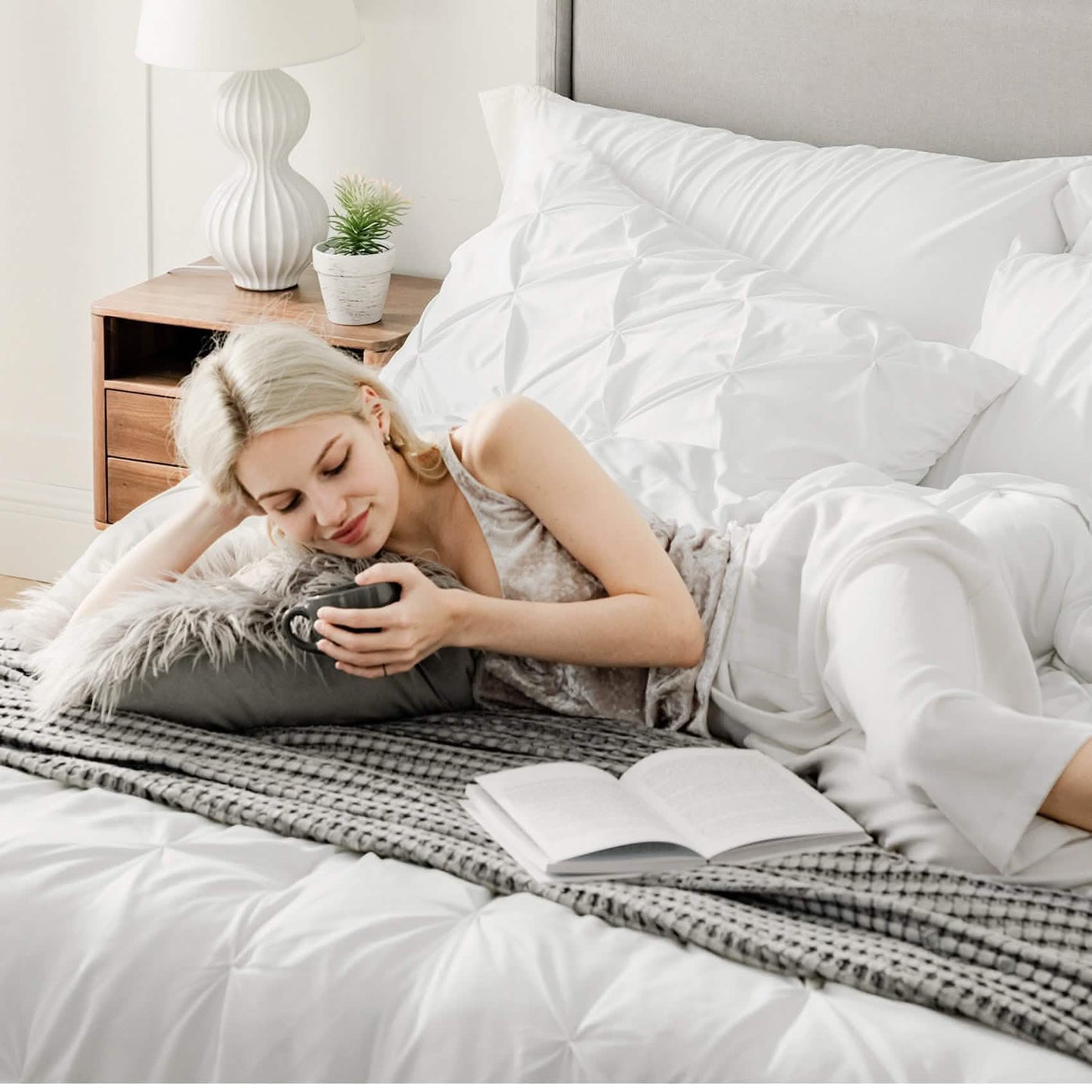 GentleSoft™ Pintuck Bed-in-a-Bag