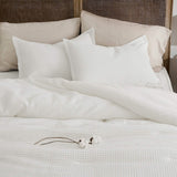 Cotton Waffle Weave Comforter Set