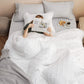 Tufted Embroidery Comforter Set