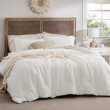 Cotton Waffle Weave Comforter Set