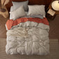 Cotton Linen Hybrid Duvet Cover Set