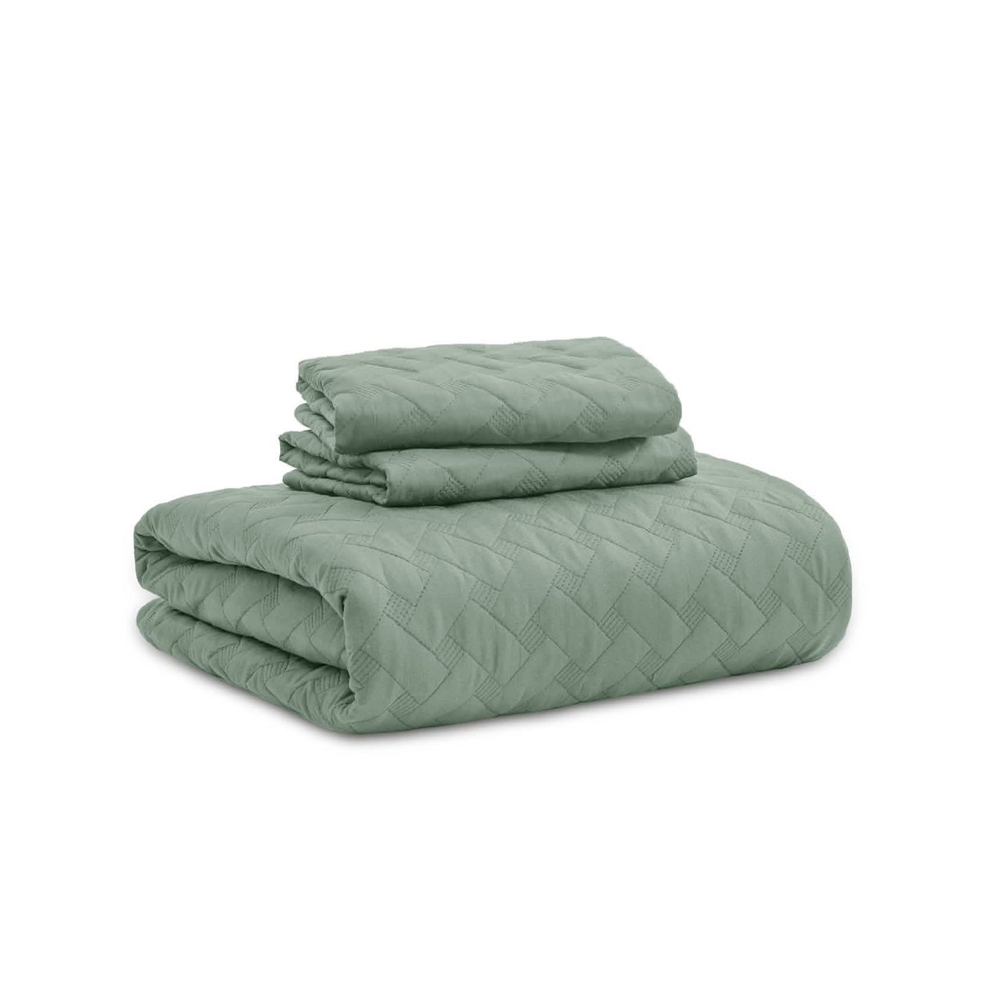 Basket-weave Quilt Set