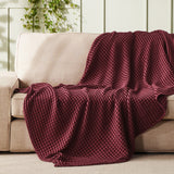 Viscose from Bamboo Waffle Weave Blanket