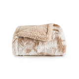 Faux Fur Sherpa Fleece Blanket