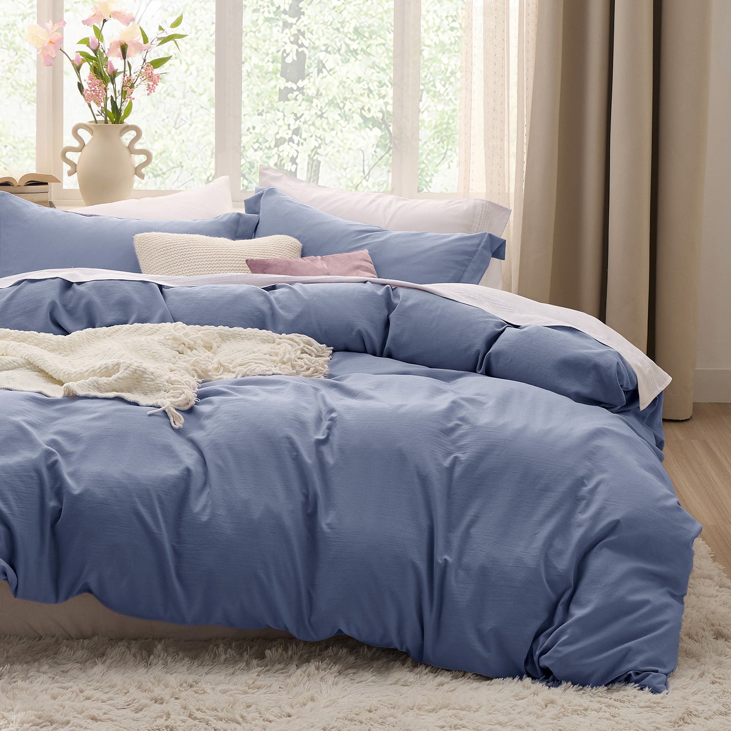 GentleSoft™ Ultra Soft Hypoallergenic Microfiber Duvet Cover Set
