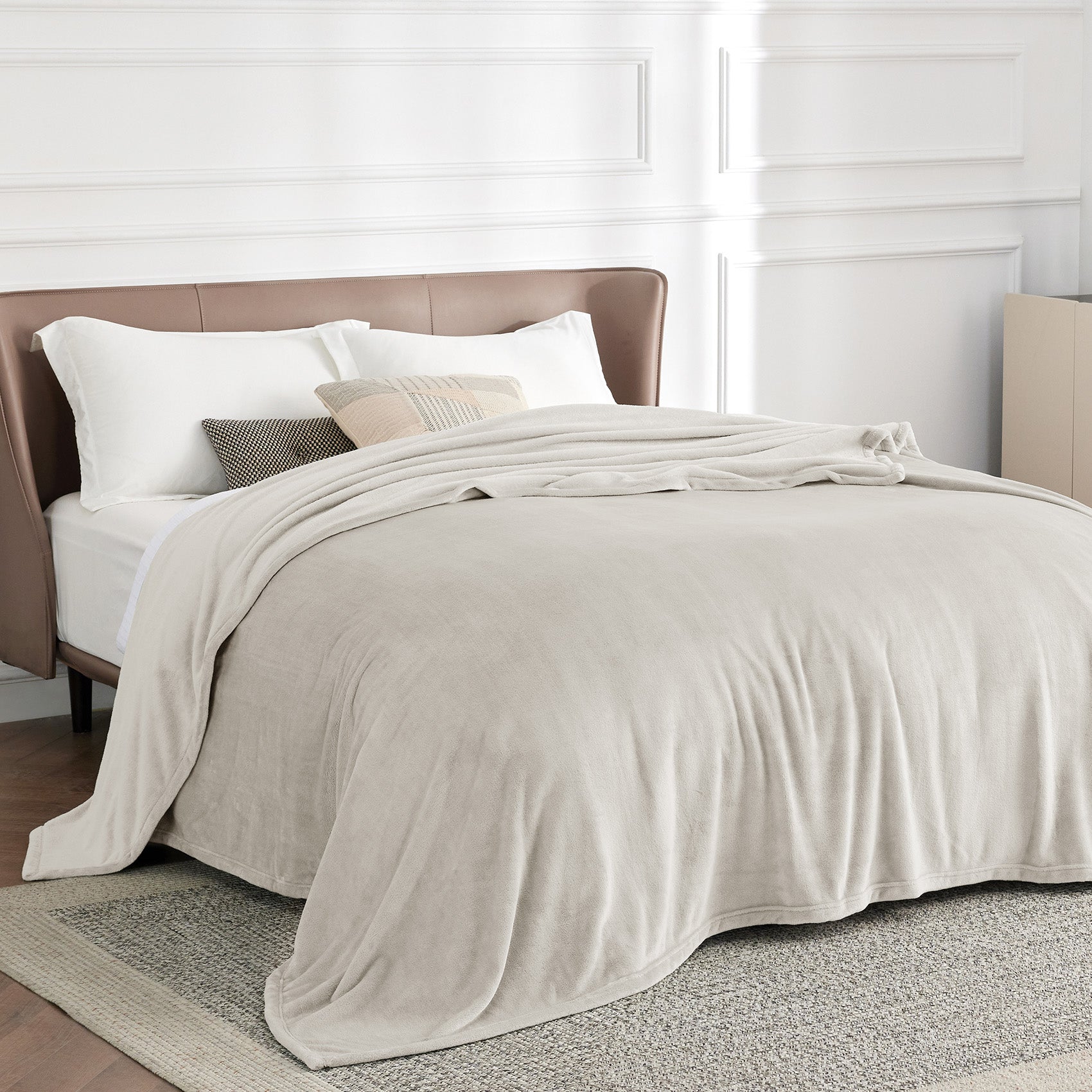 GentleSoft® Flannel Fleece Blanket 280gsm | Bedsure®