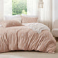 GentleSoft® Reversible Floral Print Duvet Cover Set