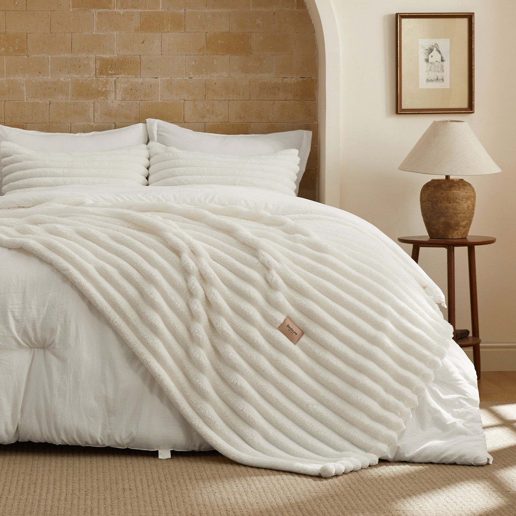 GentleSoft® 2 in 1 Comforter With Blanket Set