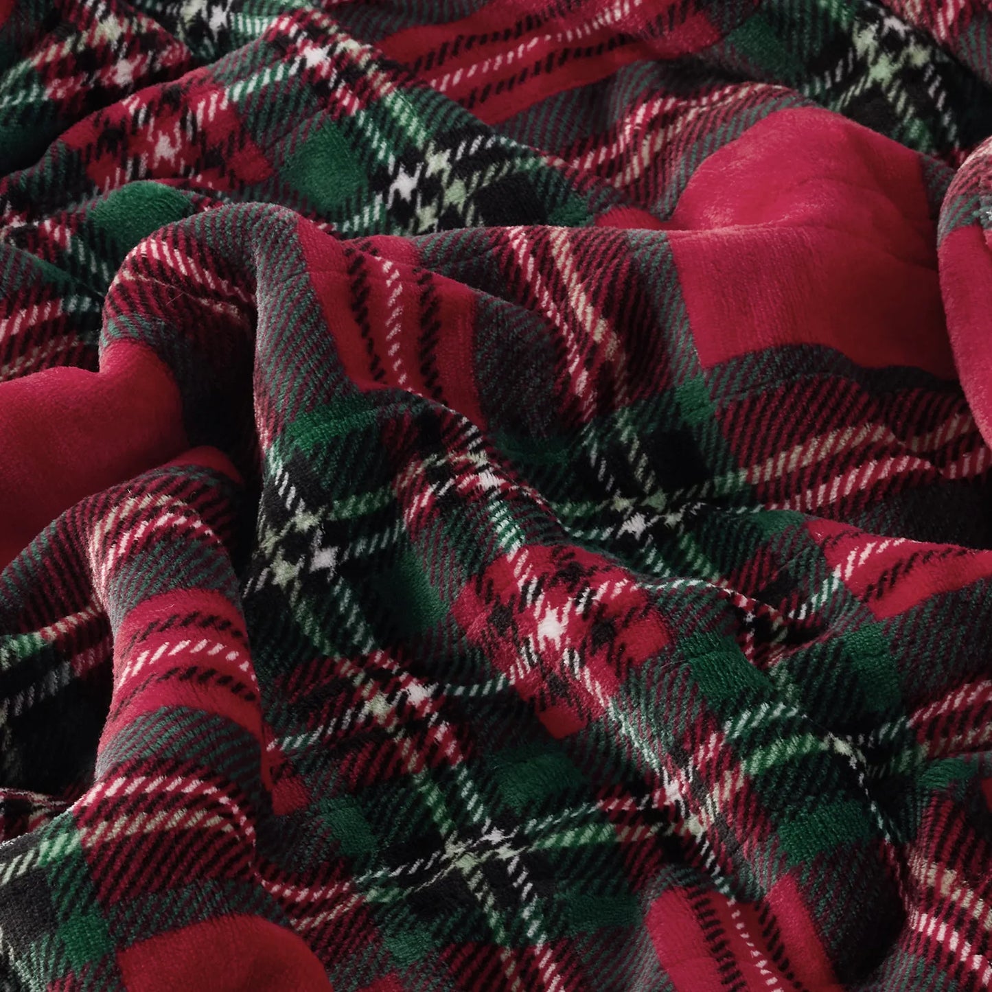 GentleSoft® Plaid Flannel Heated Blanket