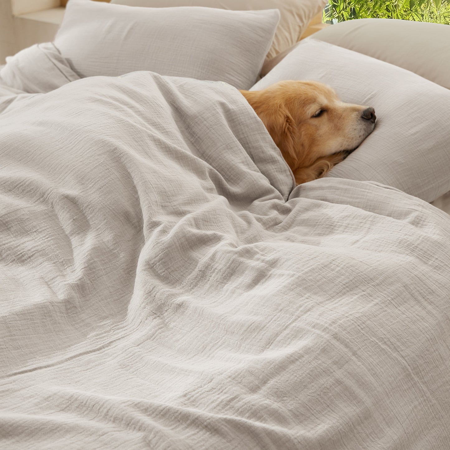 GentleSoft® Rayon From Bamboo-Cotton Blend Duvet Cover Set