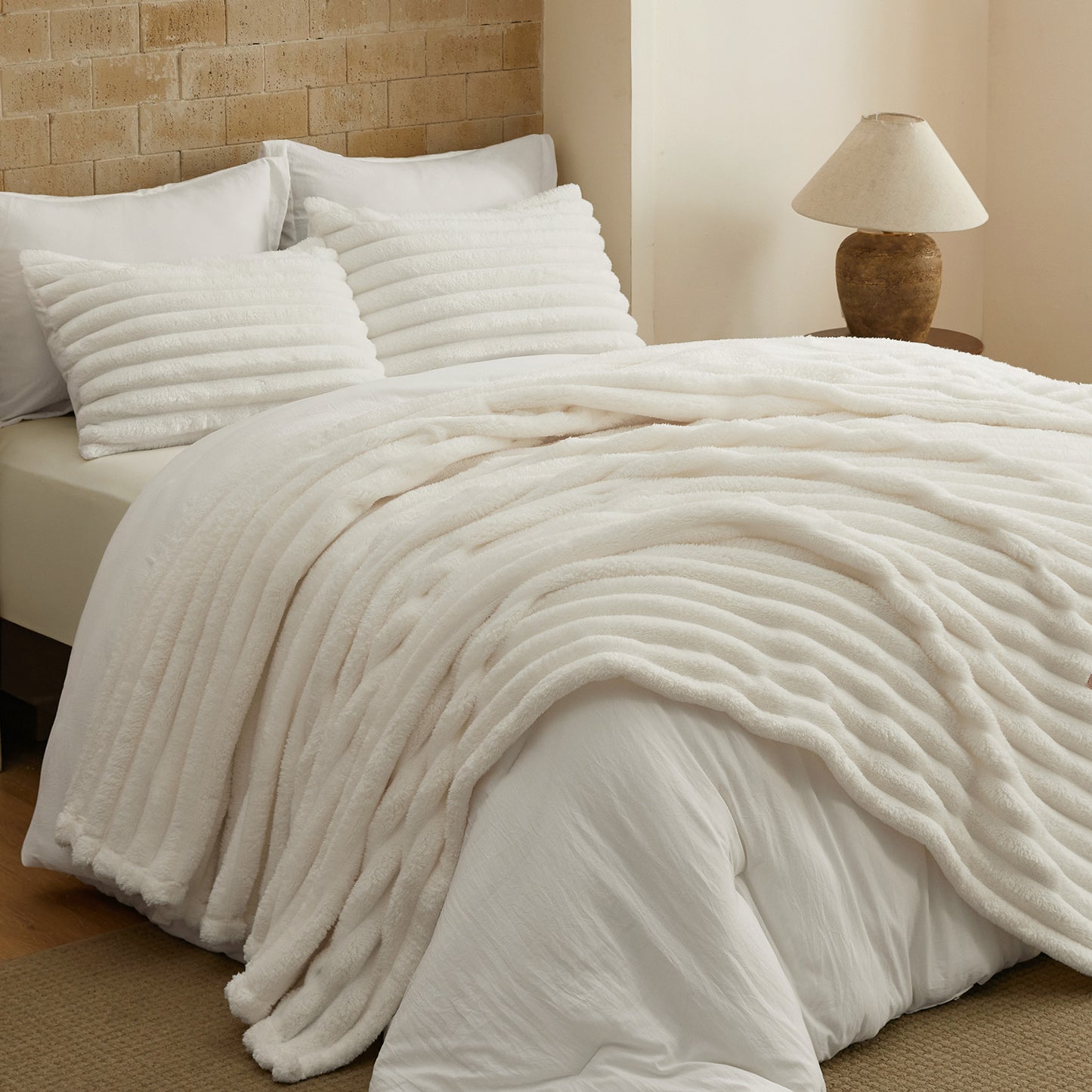 GentleSoft® 2 in 1 Comforter With Blanket Set