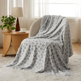 Arch Shaggy Sherpa Fleece Blanket