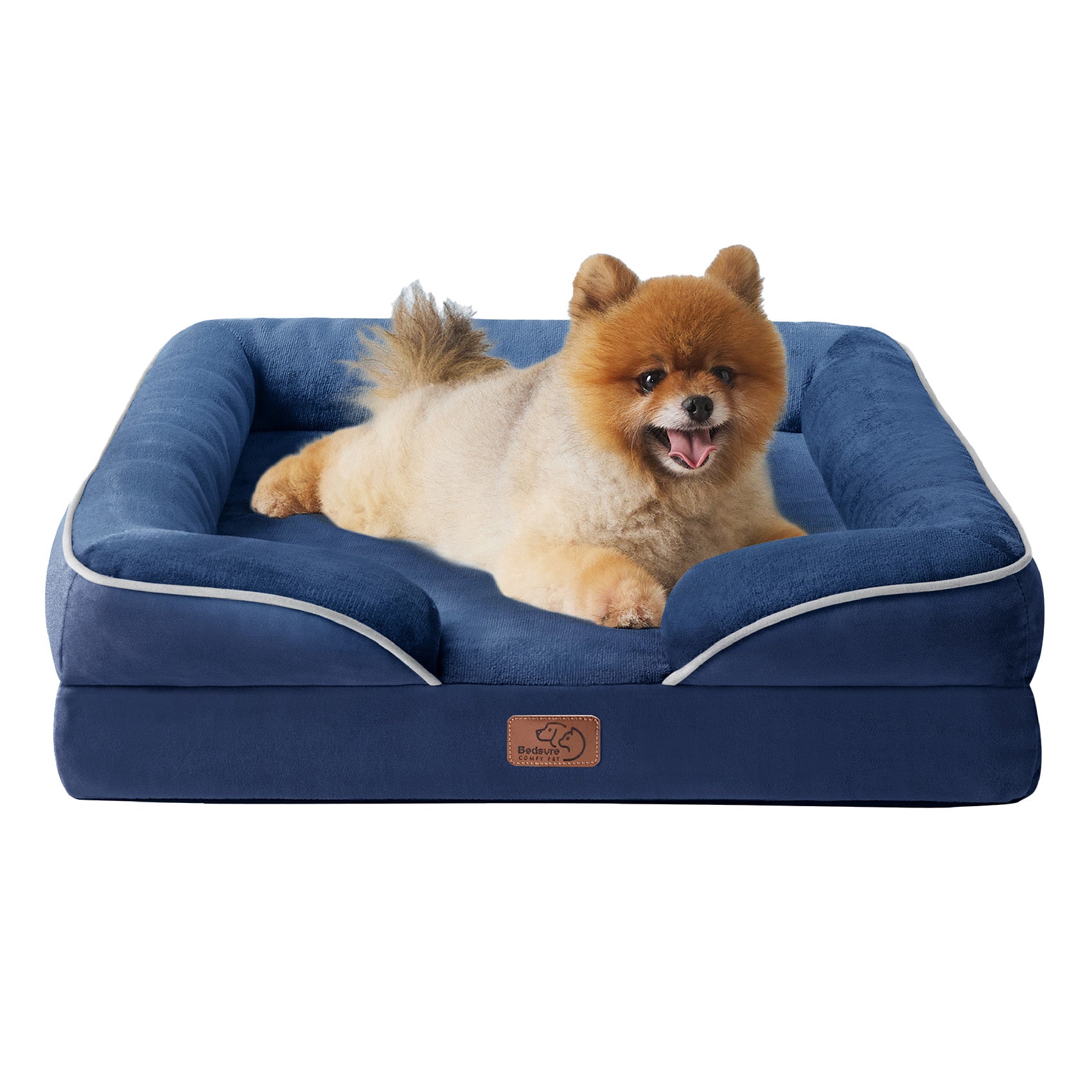 Orthopedic Flannel Dog Sofa