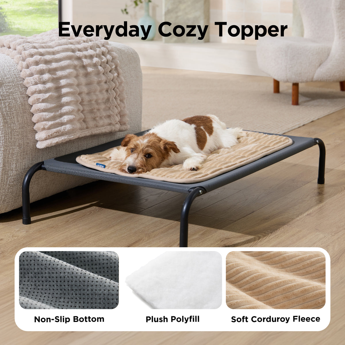 ComfyFleece® Dog Crate Mat