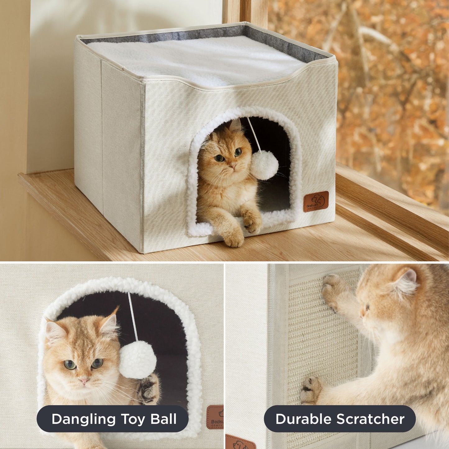 Cat Beds for Indoor Pet Cat House