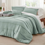 Pinch Pleat Comforter Set