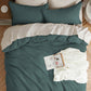 GentleSoft® Cotton Waffle Weave Duvet Cover Set