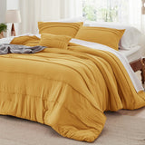 Pinch Pleat Comforter Set