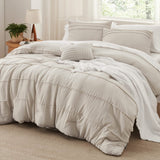 Pinch Pleat Comforter Set