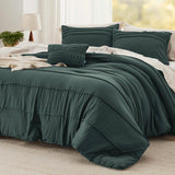 Pinch Pleat Comforter Set