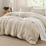 Pinch Pleat Comforter Set