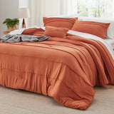 Pinch Pleat Comforter Set