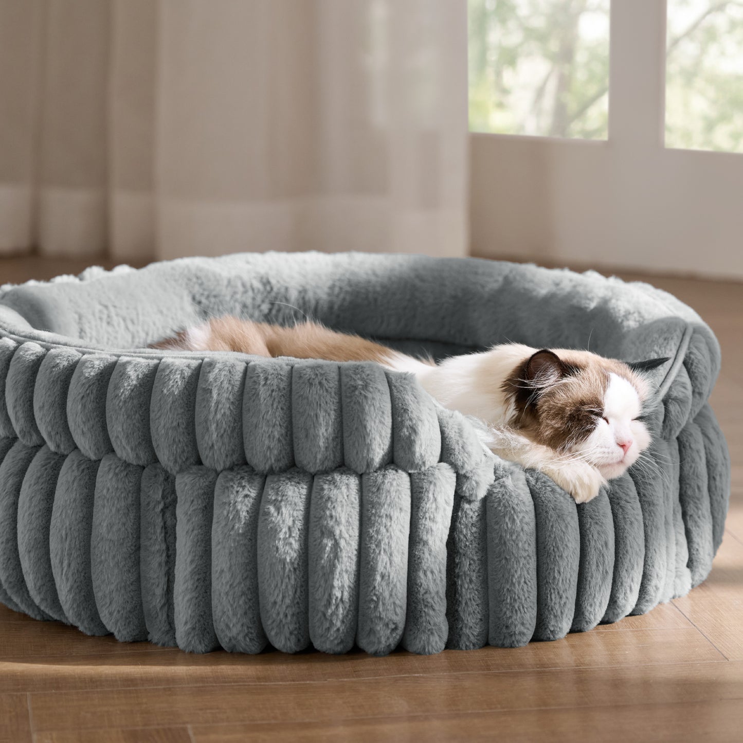 ComfyFleece™ Dual-layer Cat Bed