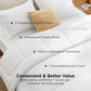 Prewashed Cotton-like Down Alternative Bed-in-a-bag