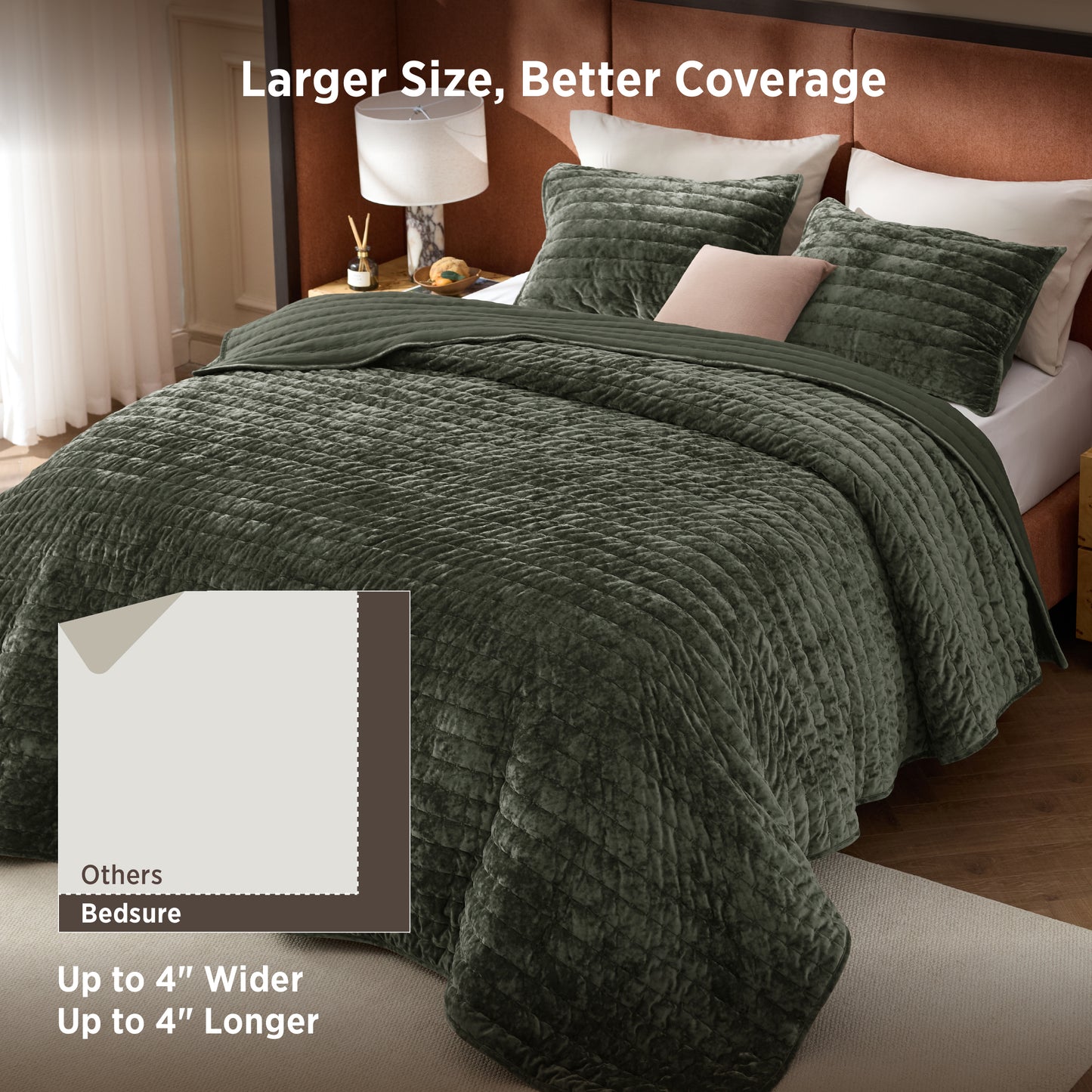 Luxury Velvet Quilt Set