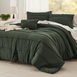 Pinch Pleat Comforter Set