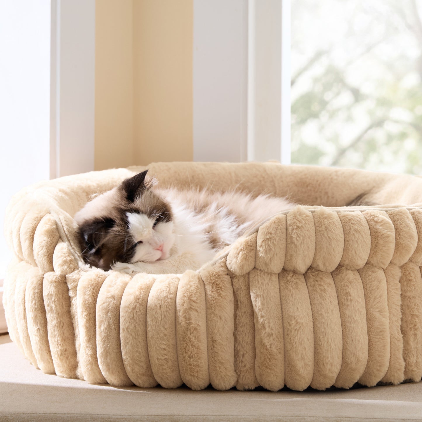 ComfyFleece™ Dual-layer Cat Bed