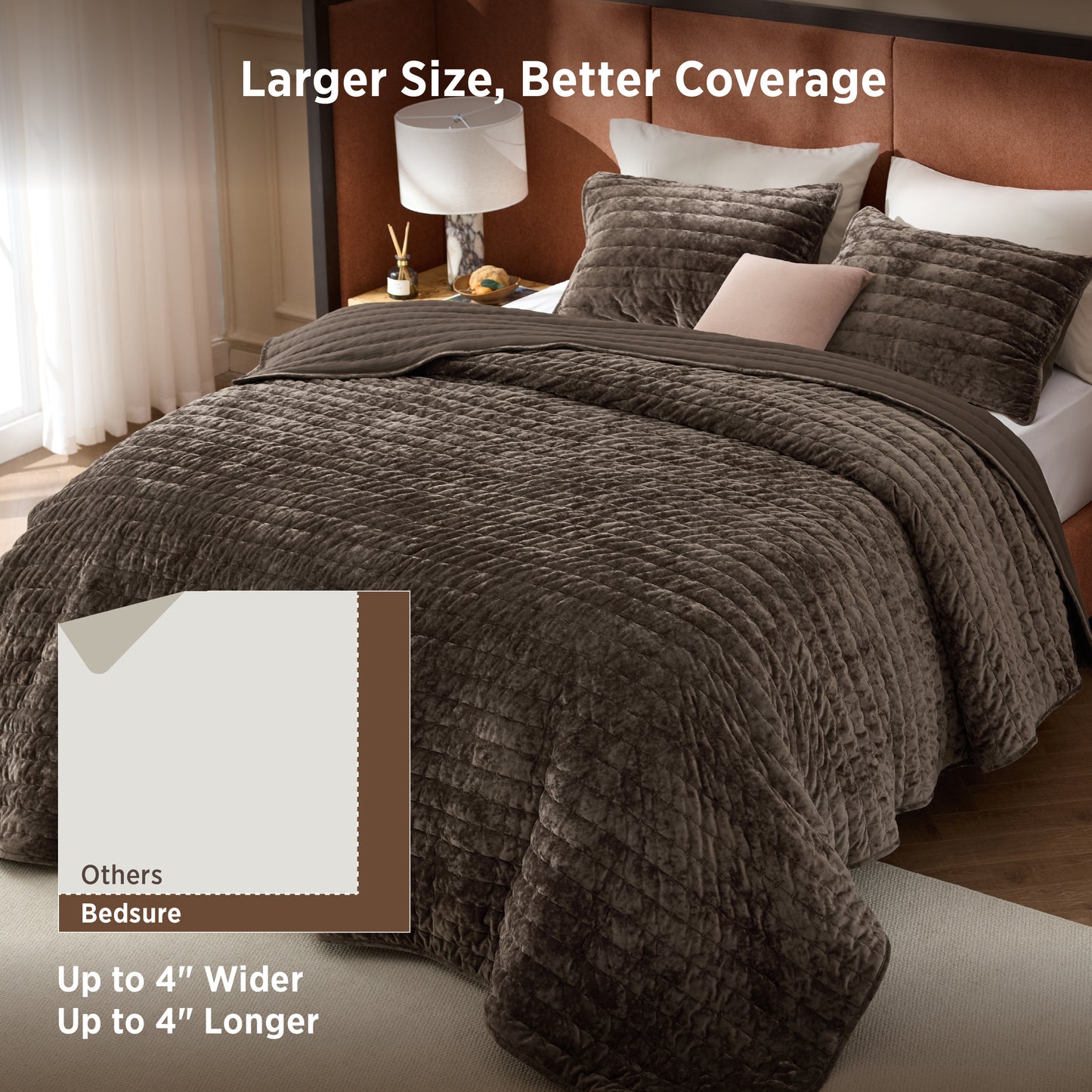 Luxury Velvet Quilt Set