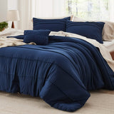 Pinch Pleat Comforter Set