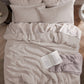 GentleSoft® Cotton Waffle Weave Duvet Cover Set